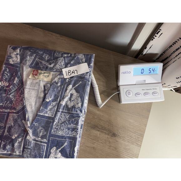 VTG Hilo Hattie Mens Aloha Hawaiian Shirt SZ M AAA Hawaiian Holidays Vacation - Picture 15 of 15